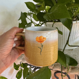 Flores Amarillas uv-dtf