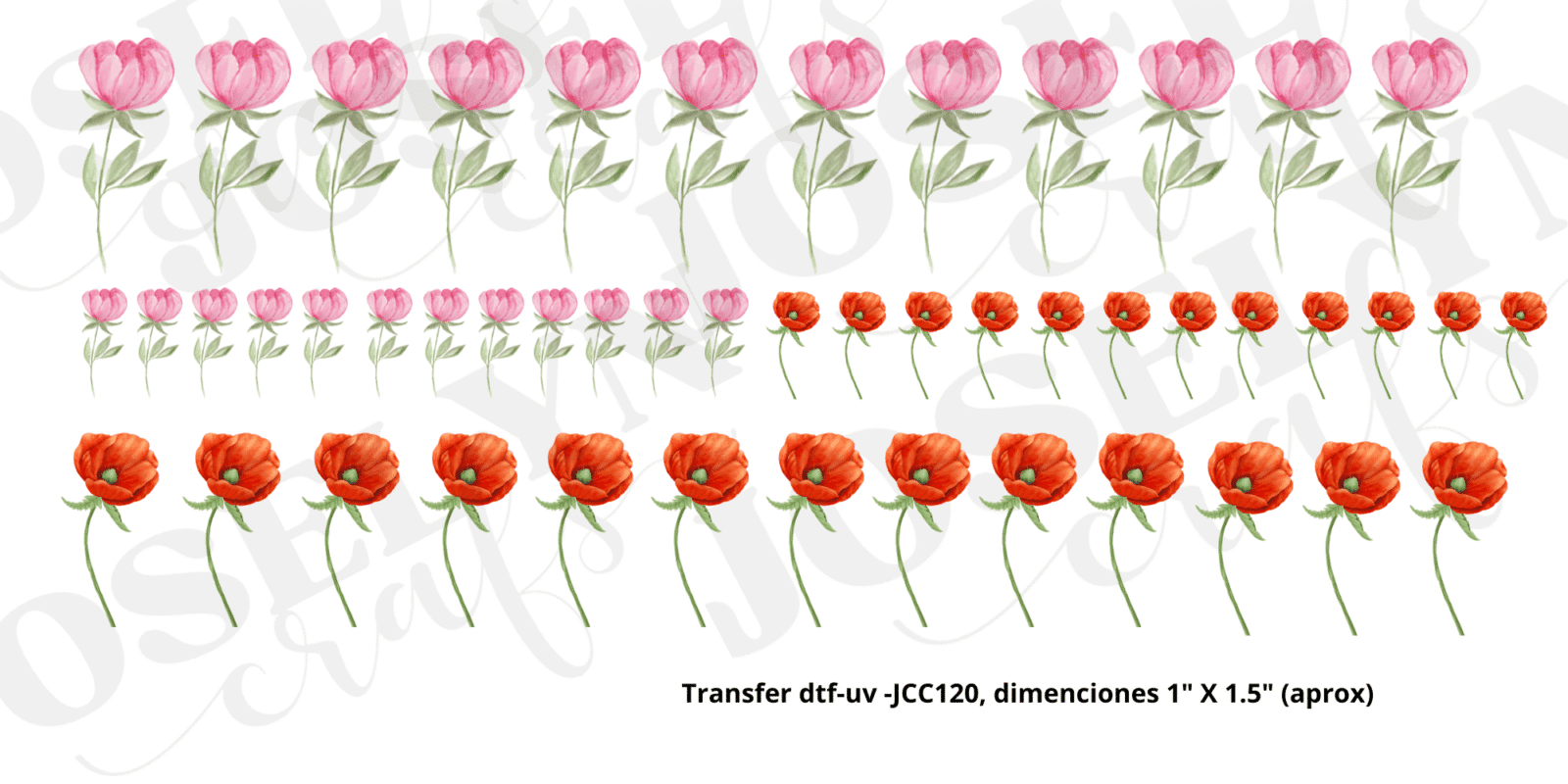 Dtfuv - flor JCC120 - Imagen 2
