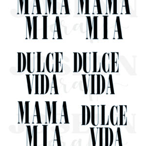 Calcomanía hidrotransferible – Frase03– Código207