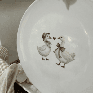 Calcomanía hidrotransferible -Patos y Corazones Código239